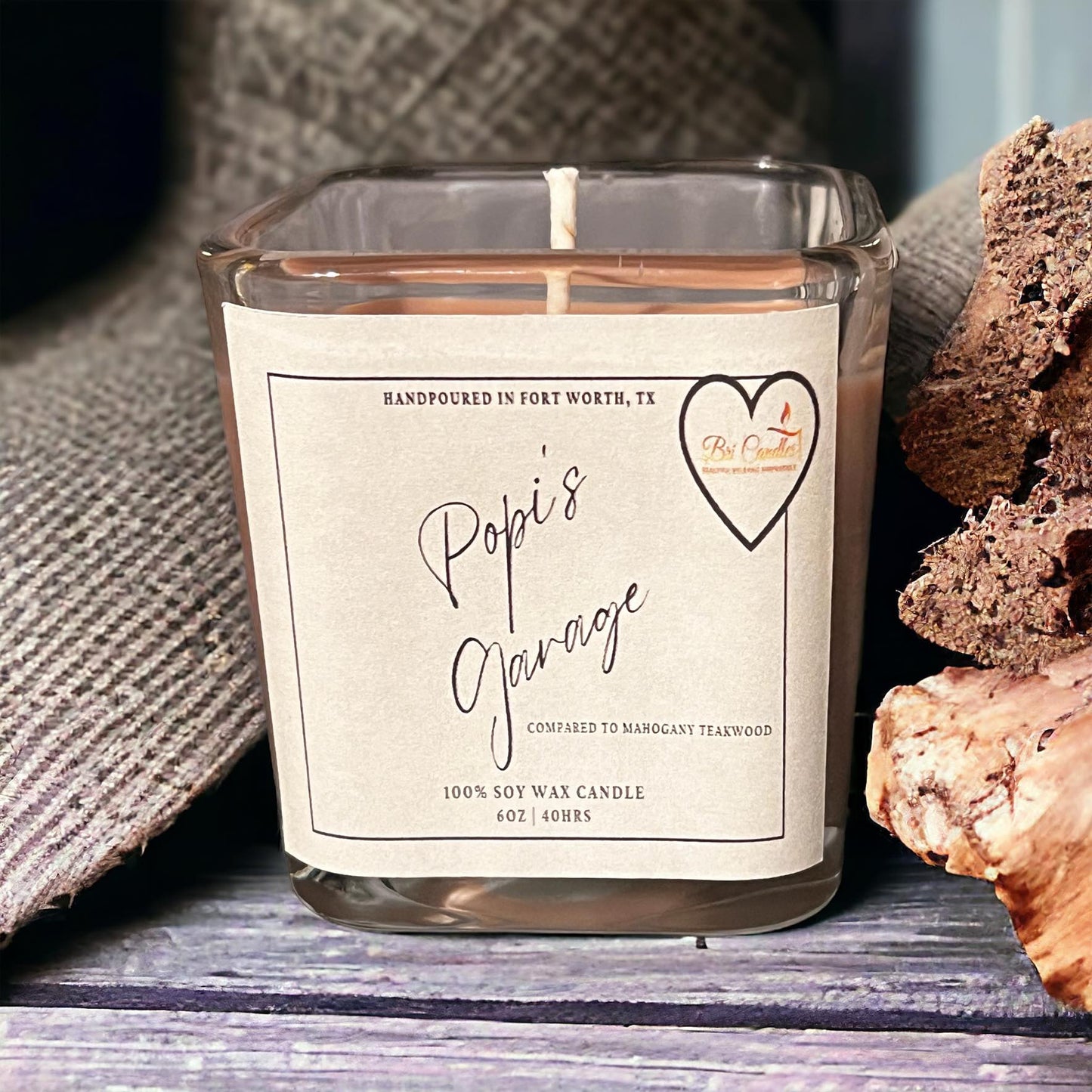 Popi's Garage (Mahogany Teakwood)