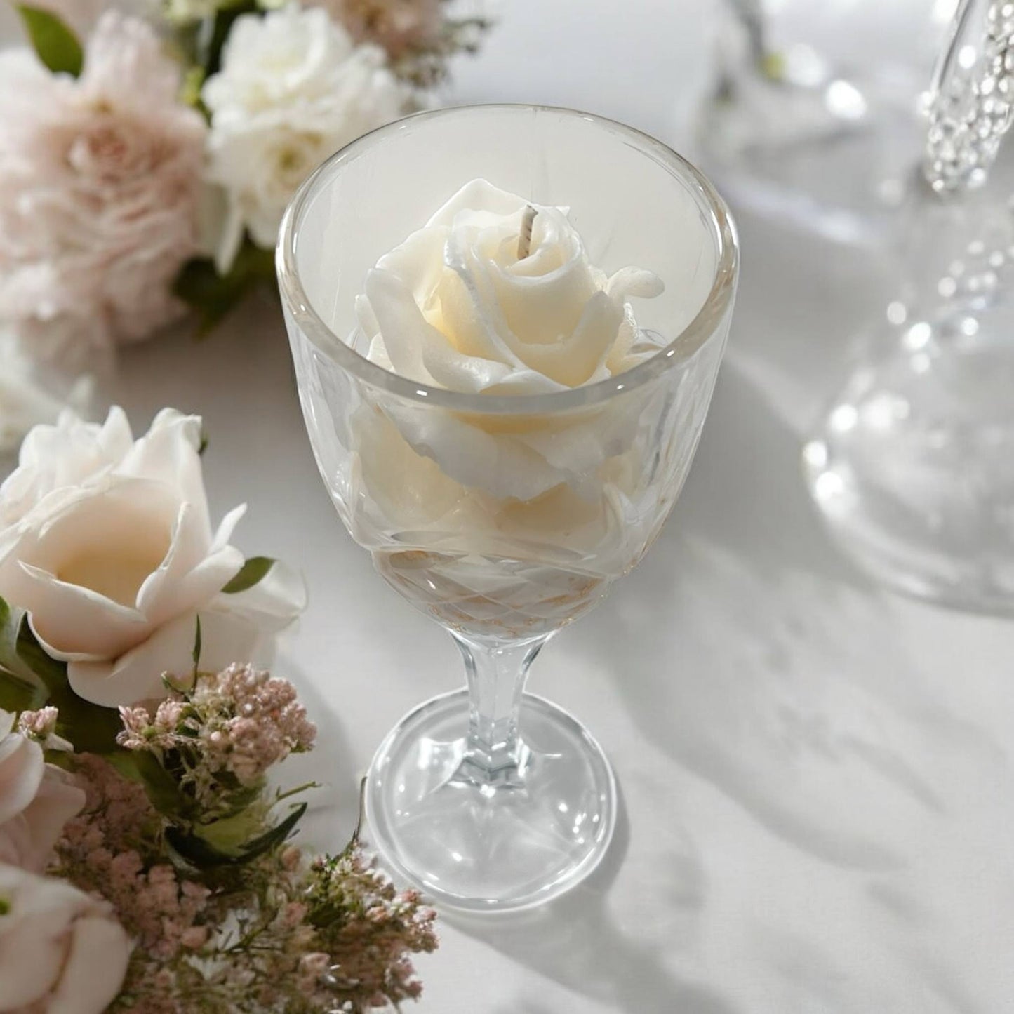 Love in Bloom – Wedding Keepsake Candles
