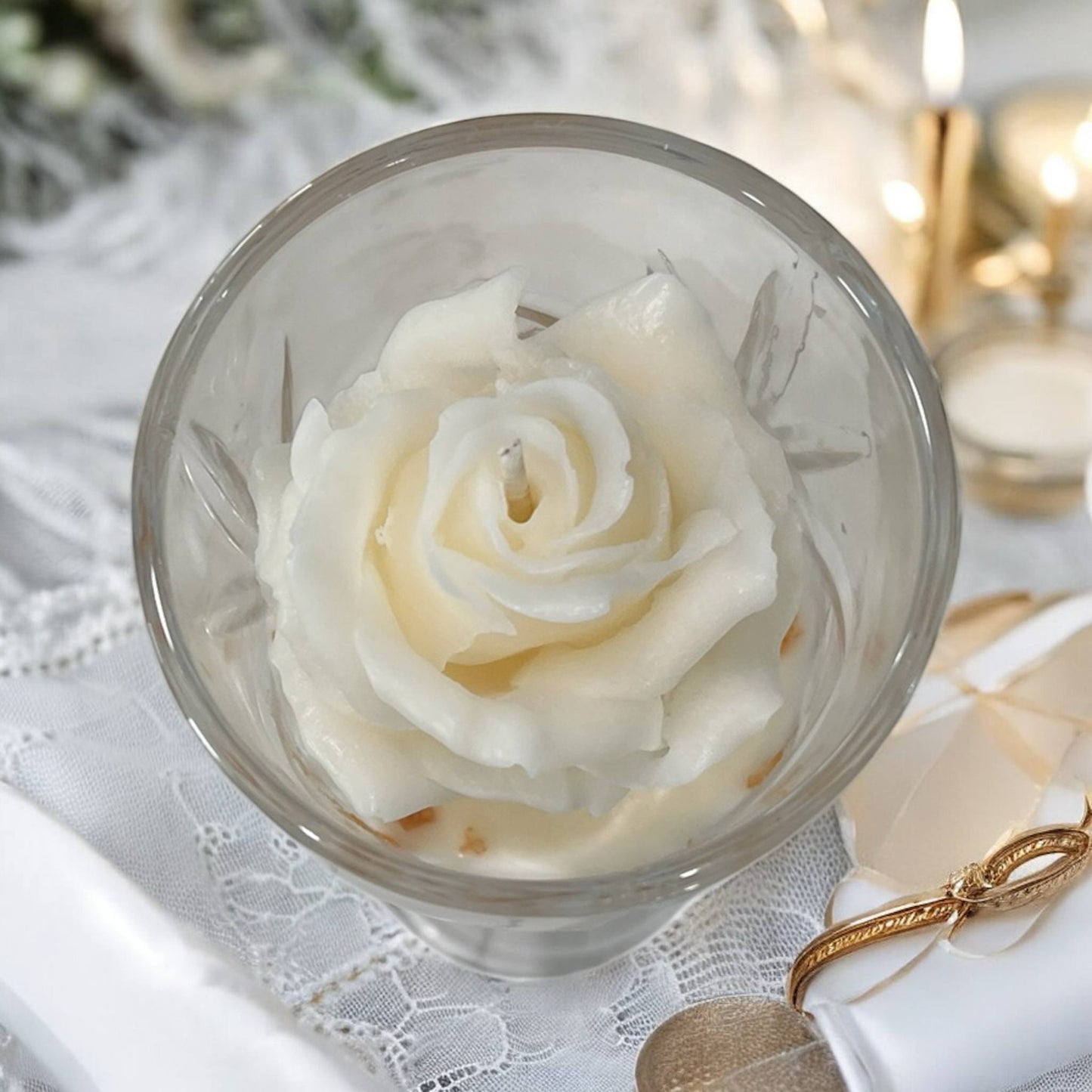 Love in Bloom – Wedding Keepsake Candles