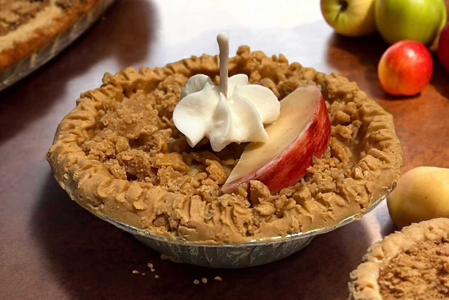 Holiday Pie Candles