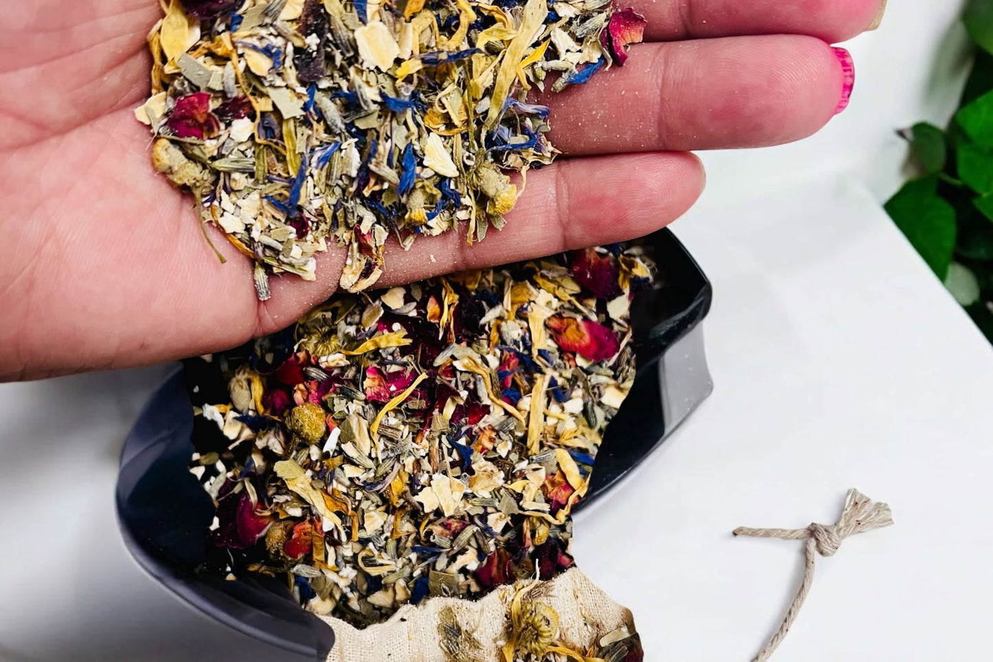 Natural Tea Bath Bags