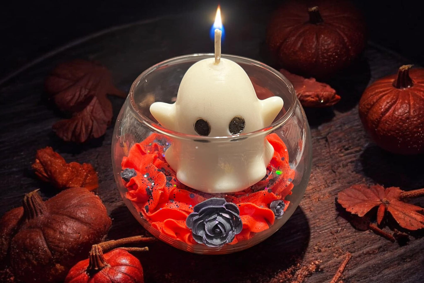 Happy Halloween Candle