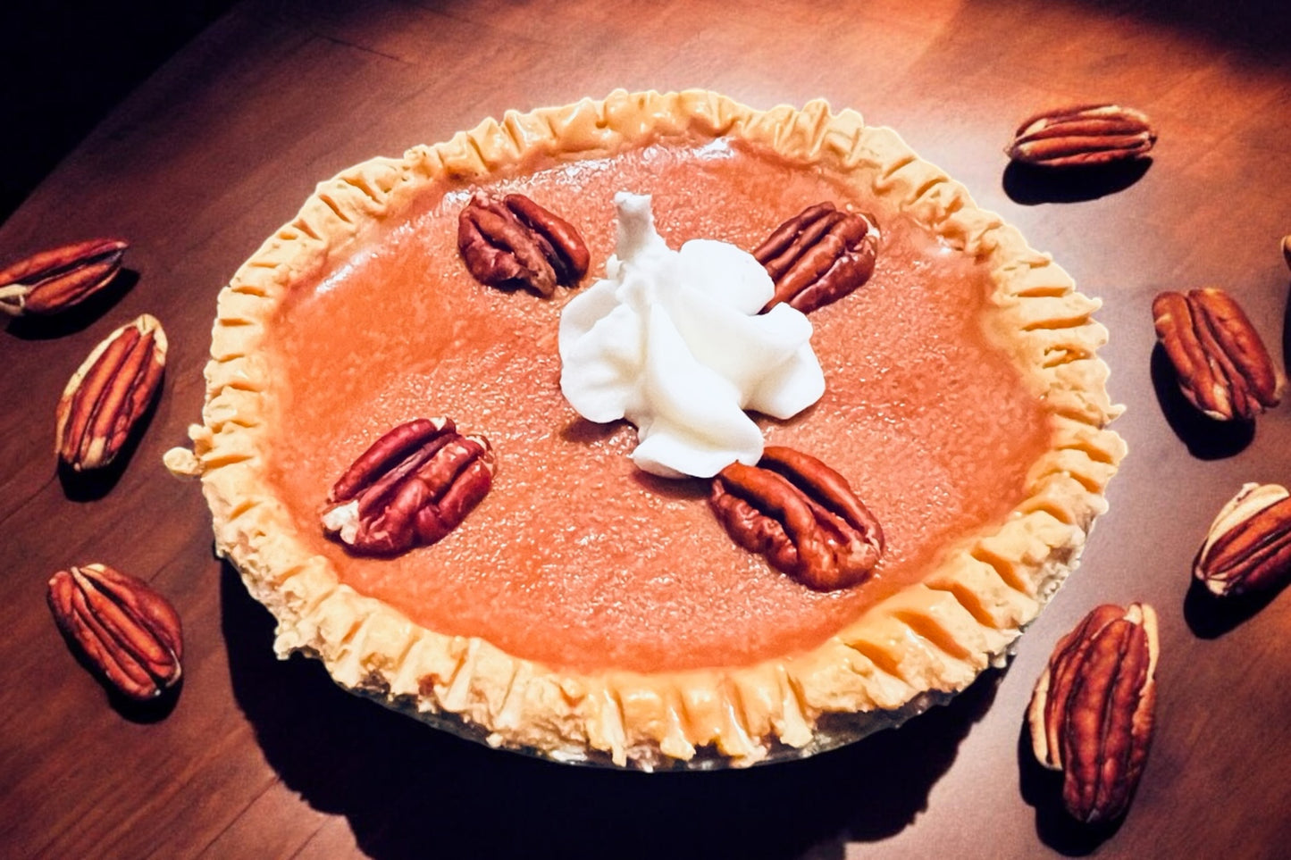 Holiday Pie Candles