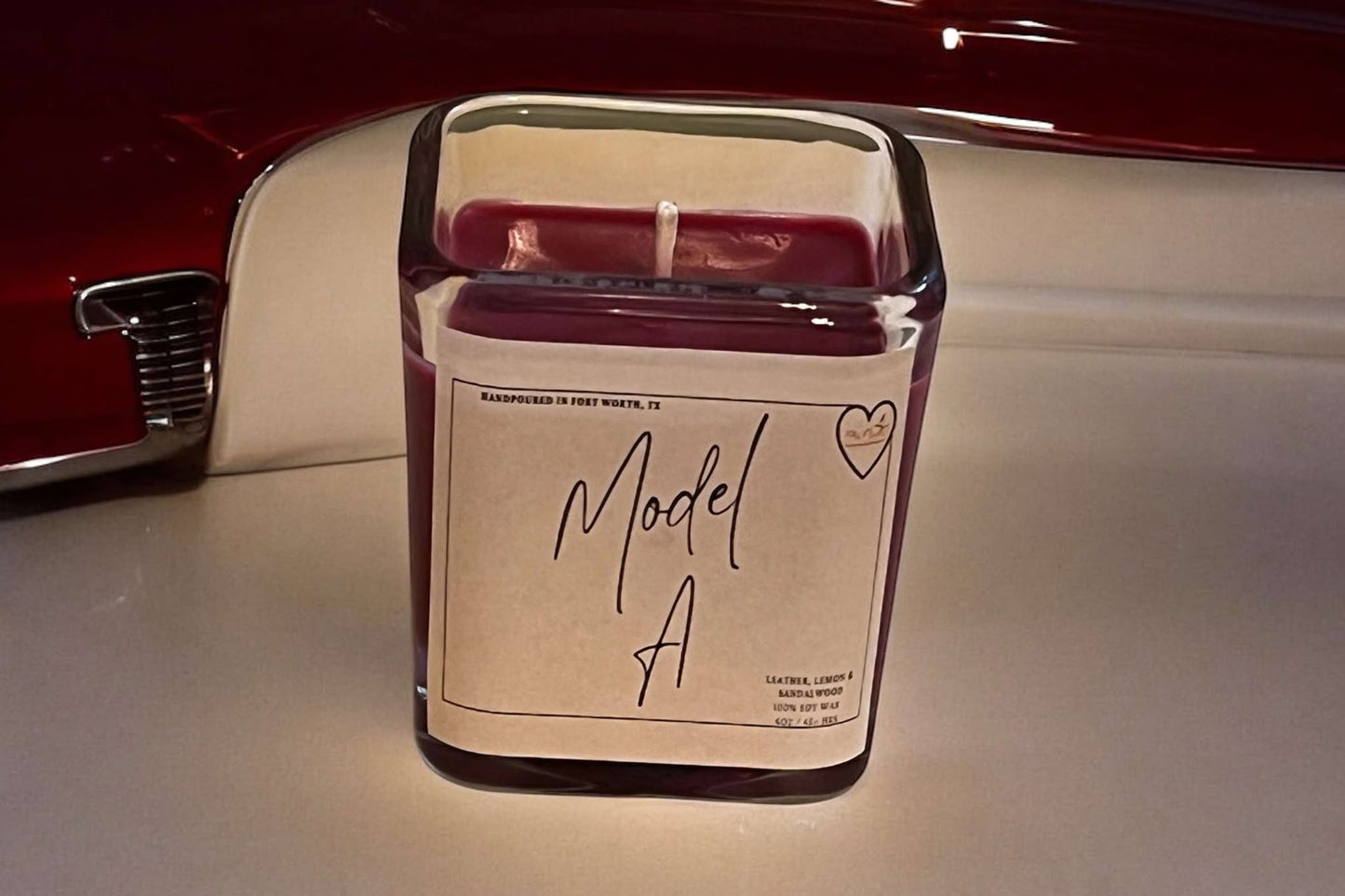 Model A (Leather, Sandalwood and Lemon)